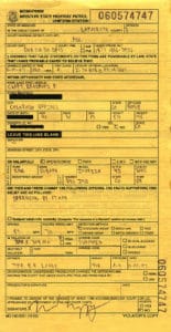 Traffic ticket