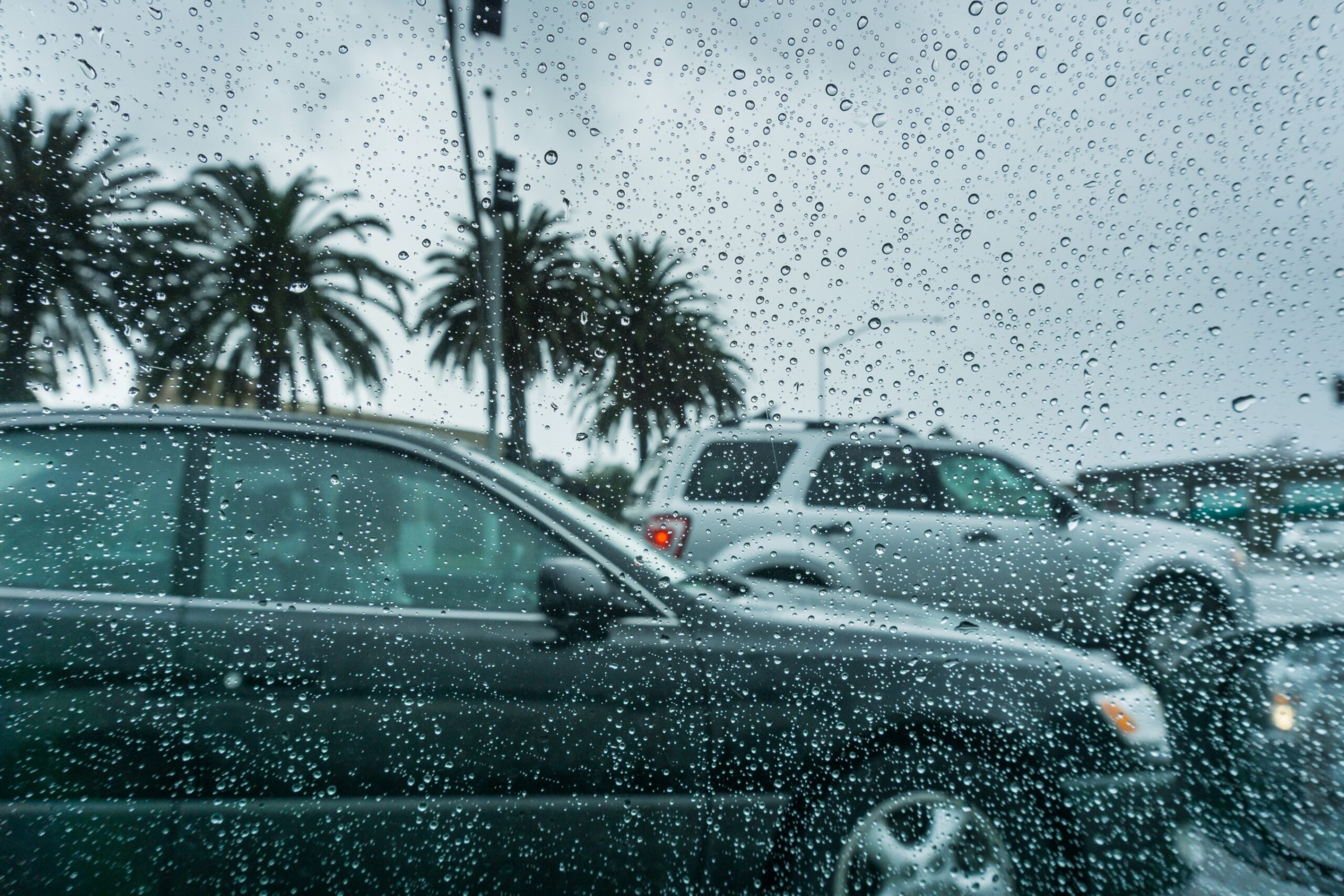 Accident During a Rainstorm